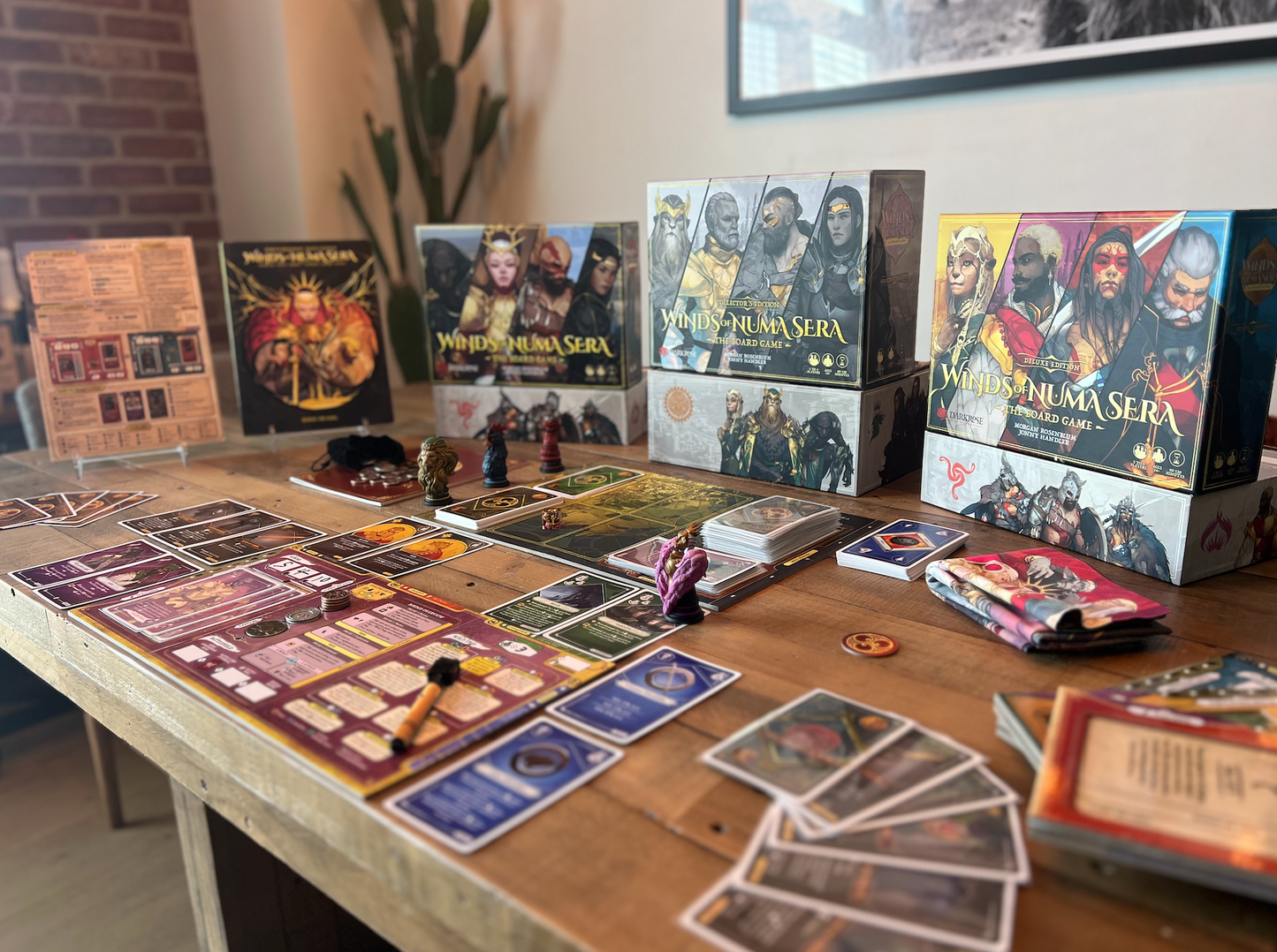 Winds Of Numa Sera: The Board Game - Collector's Edition