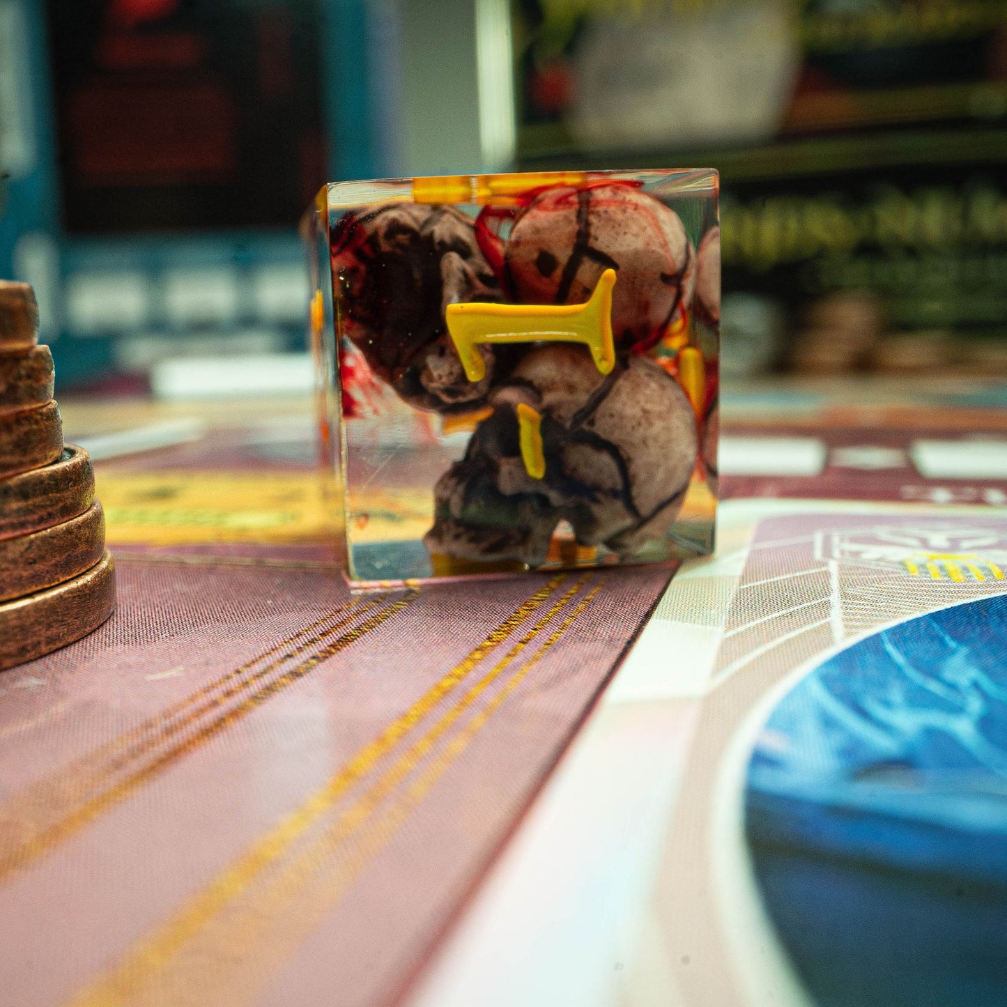 Winds Of Numa Sera: The Board Game - Bloody Skulls Battle Die Upgrade