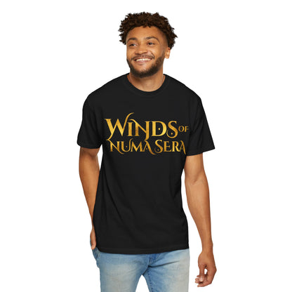 Winds of Numa Sera T-Shirt — Fantasy Gold Emblem Tee