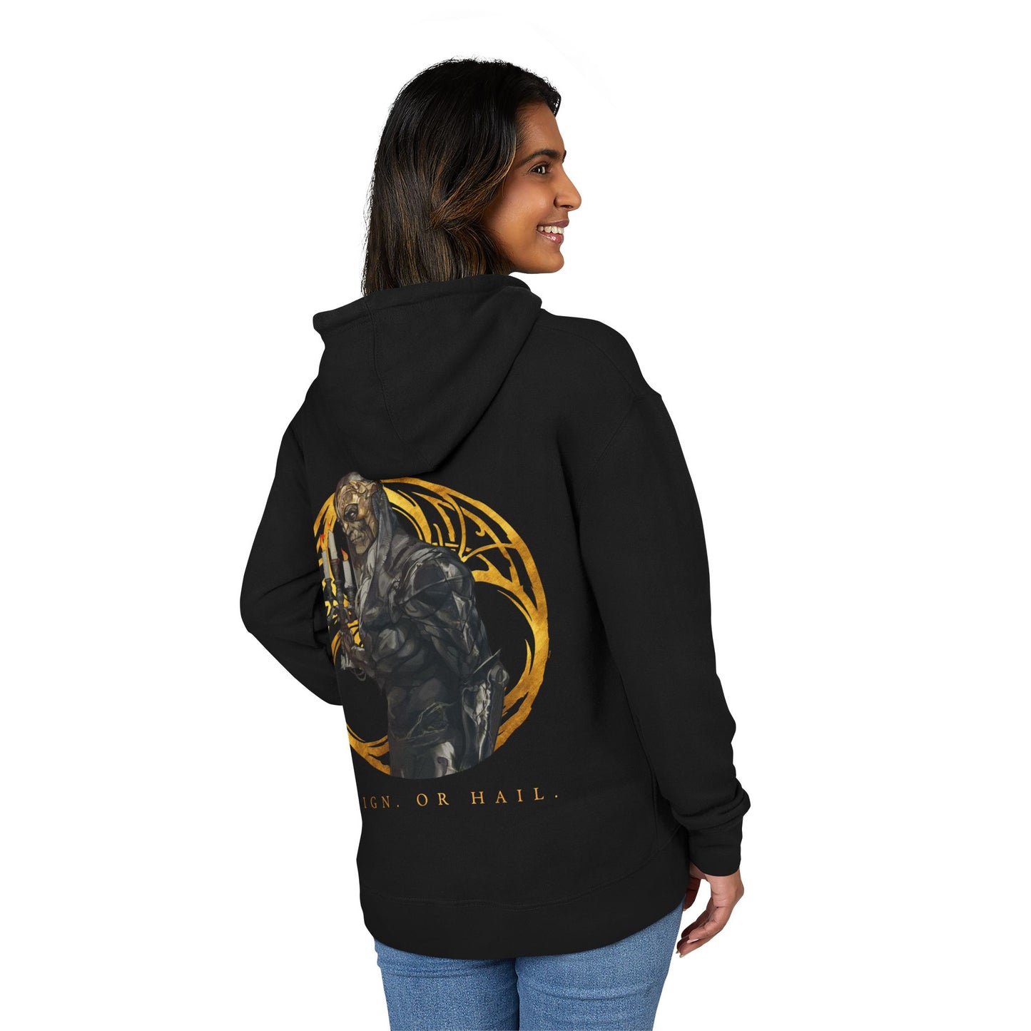 Winds Of Numa Sera — "Reign or Hail" French Terry Hoodie
