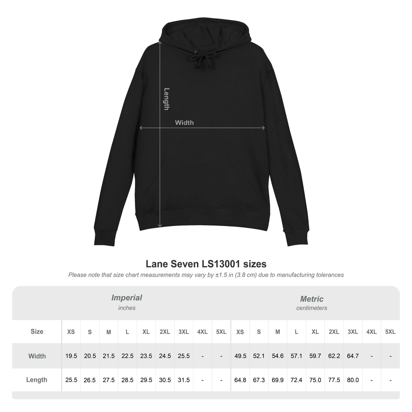 Winds Of Numa Sera — "Reign or Hail" French Terry Hoodie