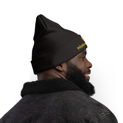 Winds Of Numa Sera - Embroidered Knit Beanie