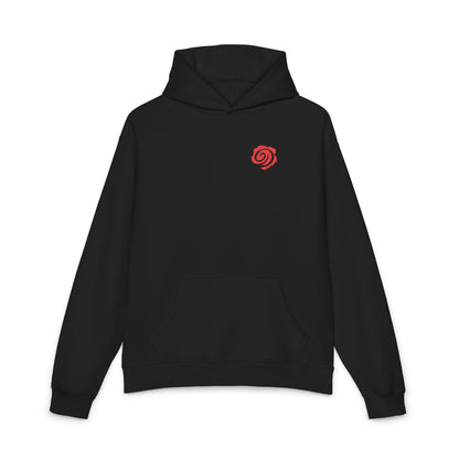 Darkrose Studios - Rose Embroidered Chest - Relaxed Hoodie