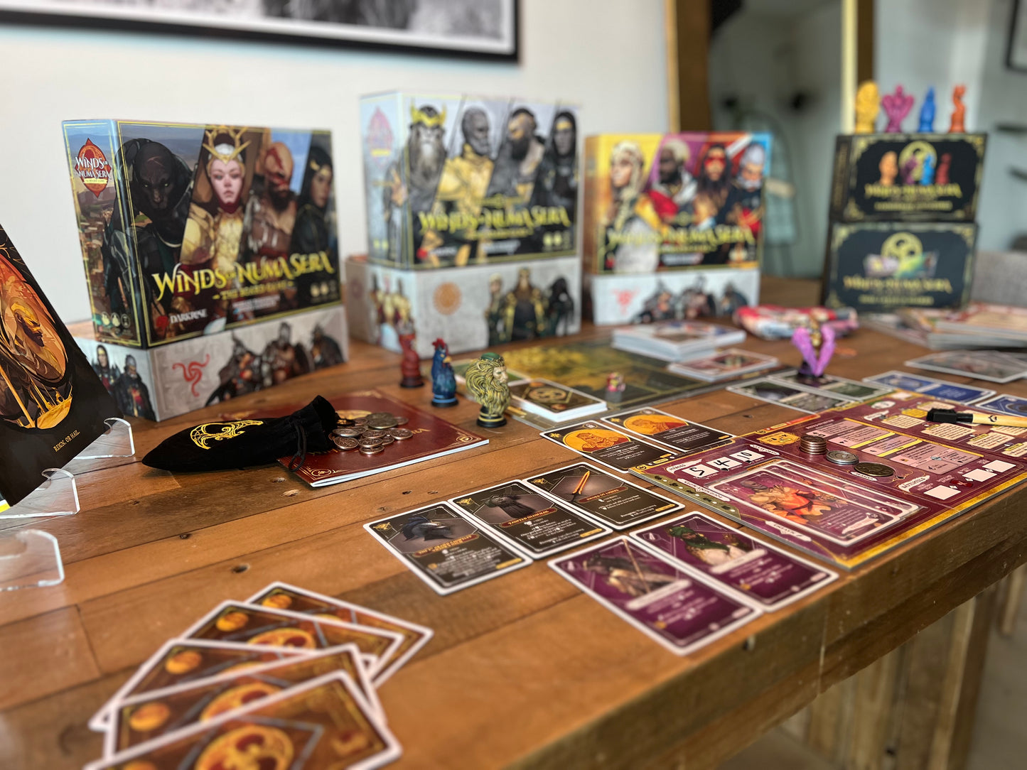 Winds of Numa Sera: The Board Game - Royal Coin Pouch Upgrade