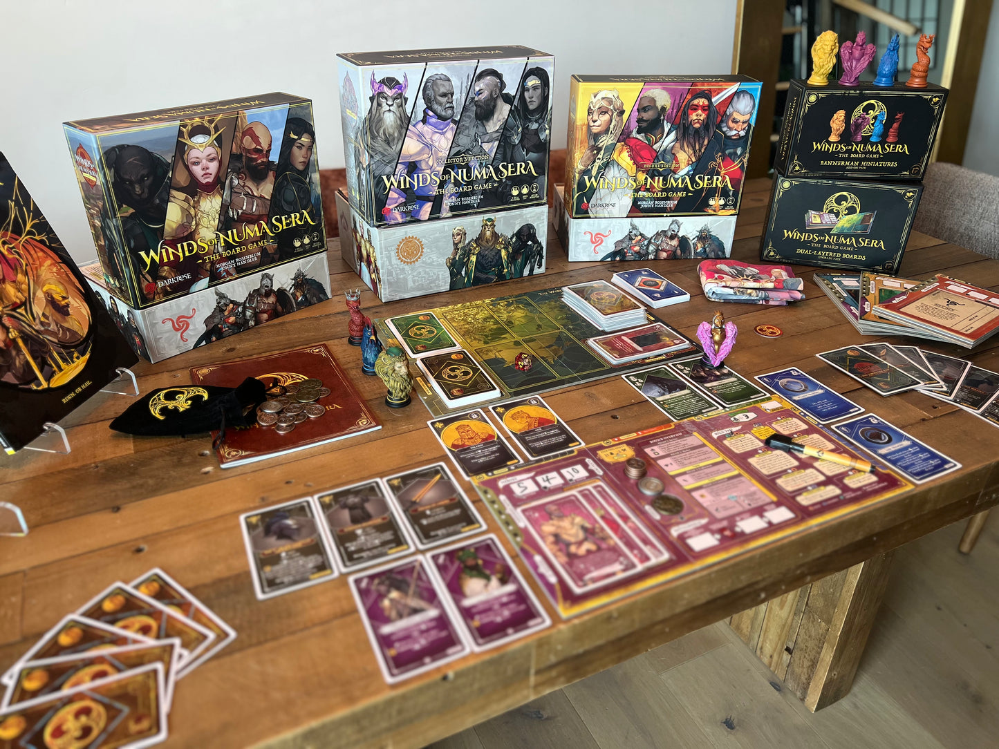 Winds of Numa Sera: The Board Game - Royal Coin Pouch Upgrade