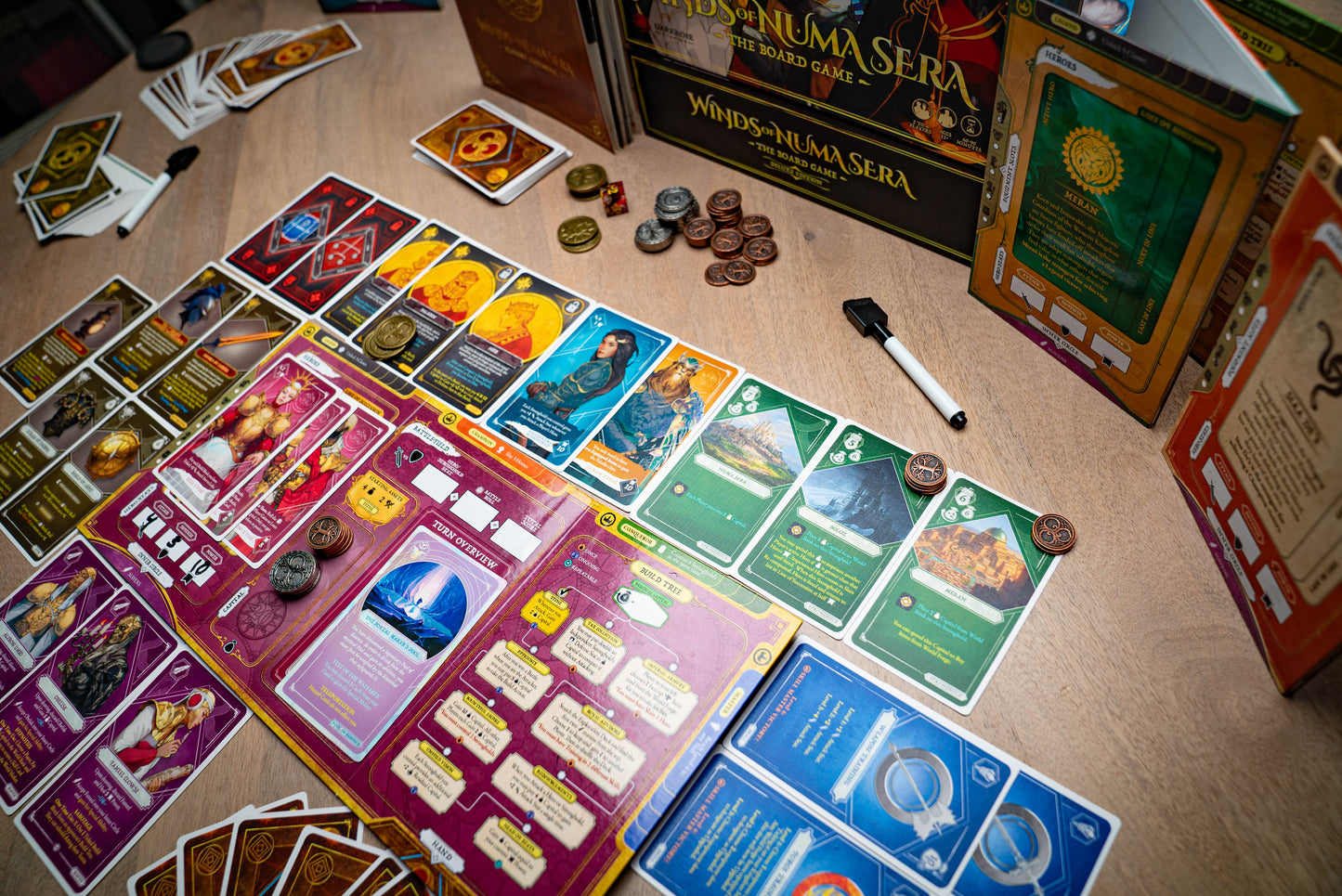 Winds Of Numa Sera: The Board Game - Standard Edition