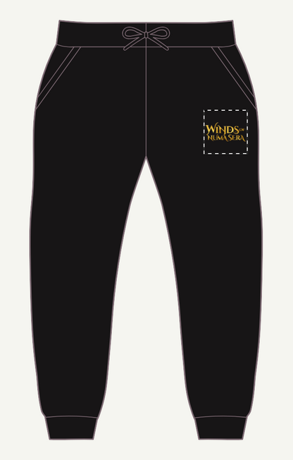 Winds Of Numa Sera - Embroidered Fleece Sweatpants