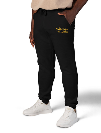 Winds Of Numa Sera - Embroidered Fleece Sweatpants