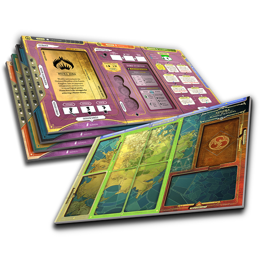 Winds Of Numa Sera: The Board Game - Dual-Layer Boards Upgrade